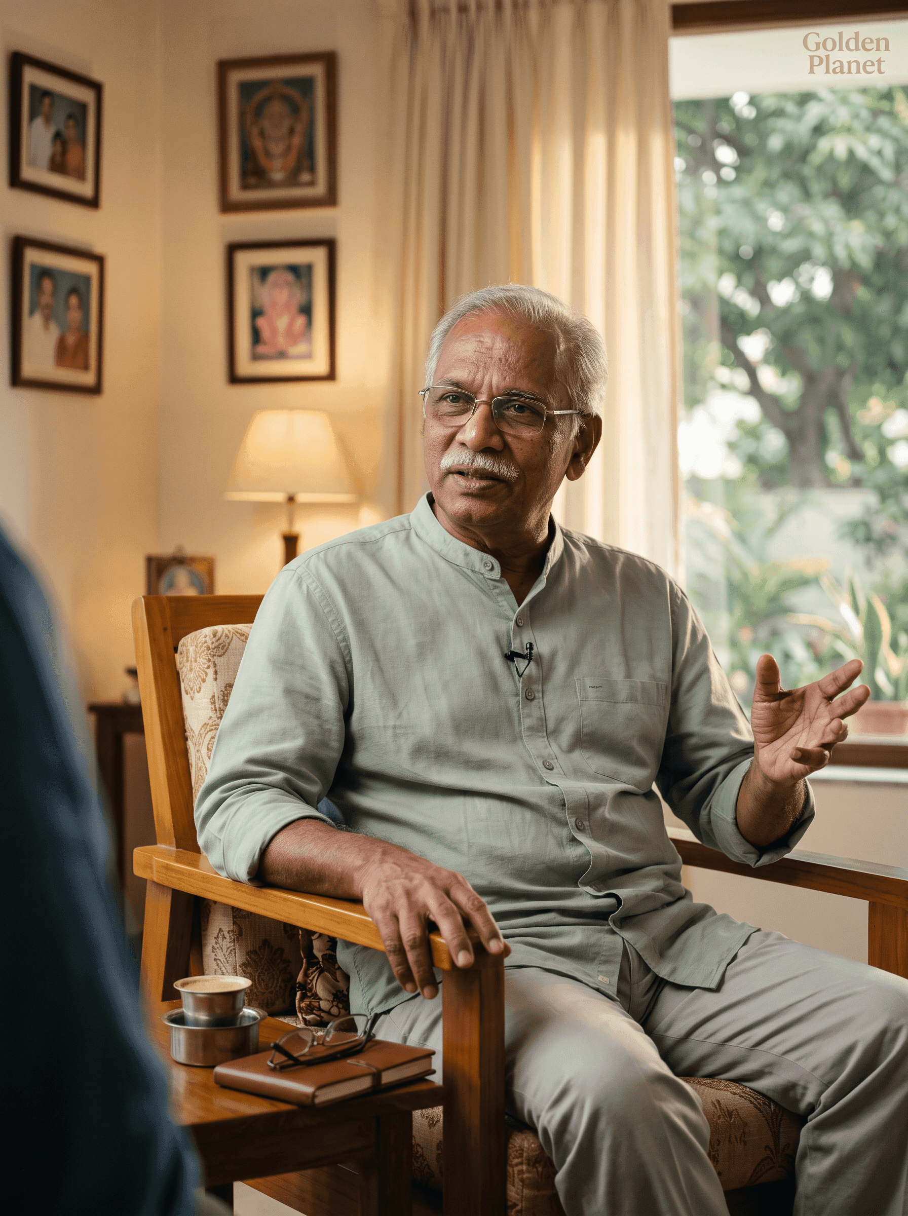 Ramesh Krishnan speaking about life at Golden Planet