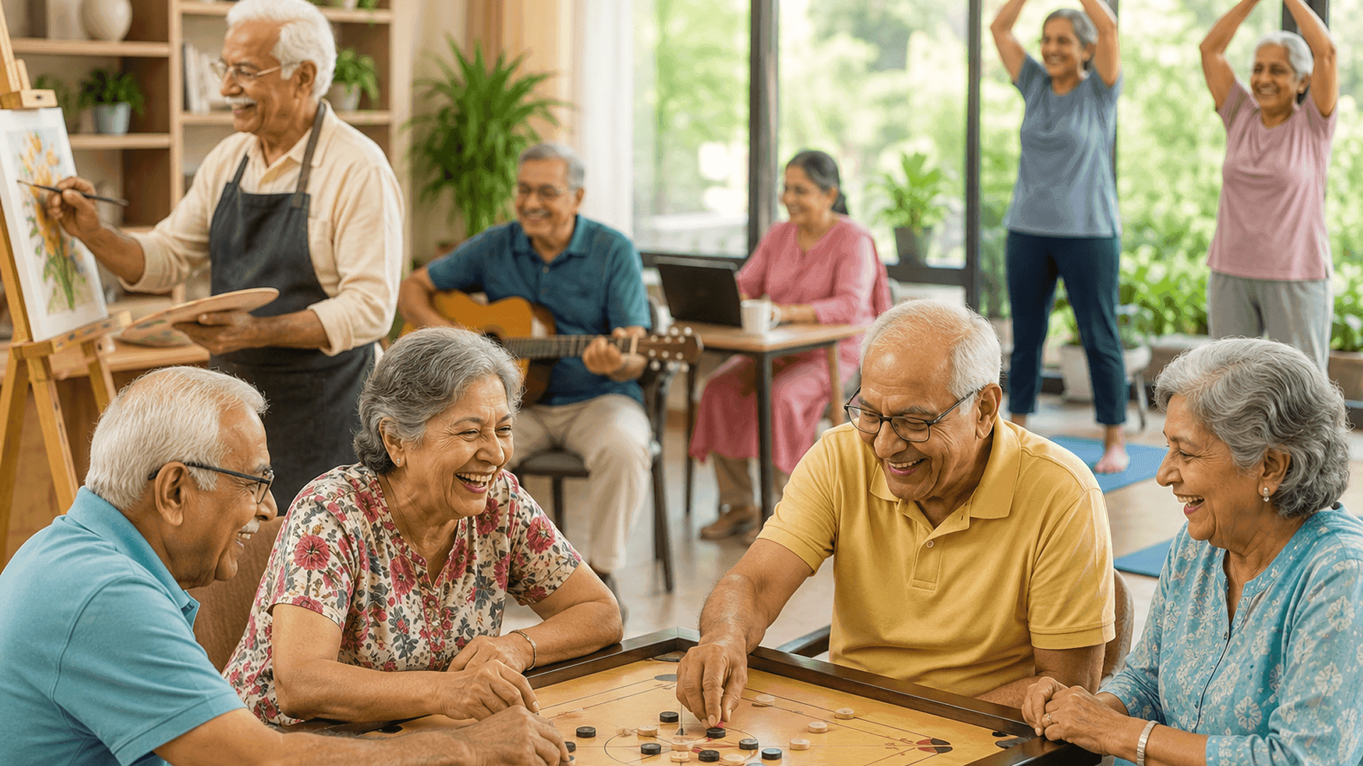 Bored? Not Here. Why Our Residents Are Busier Than Their Children